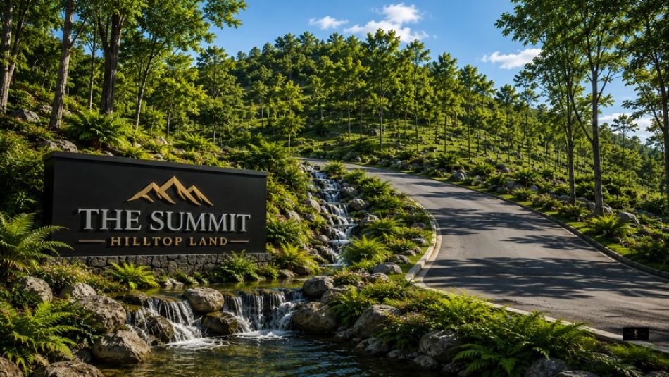Proposed entrance and landscape vision for TheSummit